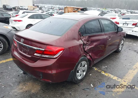 2015 Honda Civic Lx z USA, uszkodzony, nr VIN 2HGFB2F52FH531564